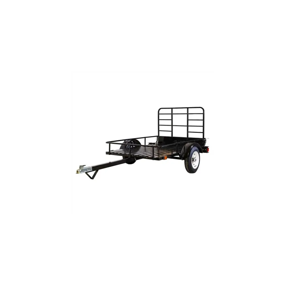 DK2 4' x 6' Single Axle Open Rail Utility Trailer - DK2MMT4X6O